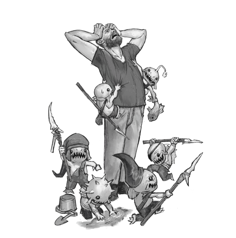 Murder Fish Gnomes – The  Bane of our Founder’s Existence!